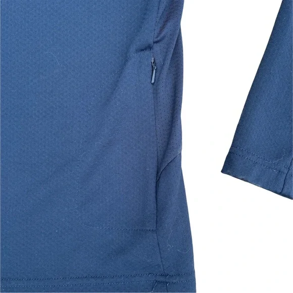 Nike Endurance Sphere Waffle Half Zip Running Athletic Navy Top Men’s Size Small - Picture 8 of 13